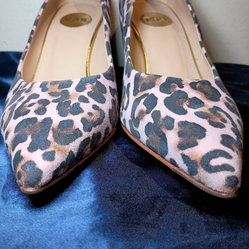 RAS Pink Leopard Print Pumps – EU 37 / US 6.5 Made in Spain | Leather Sole - Picture 12 of 14
